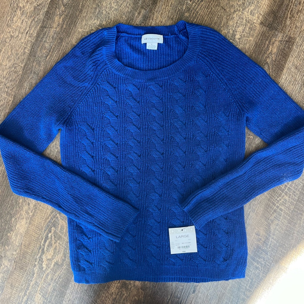 New Royal Blue Sweater (Liz Claiborne)